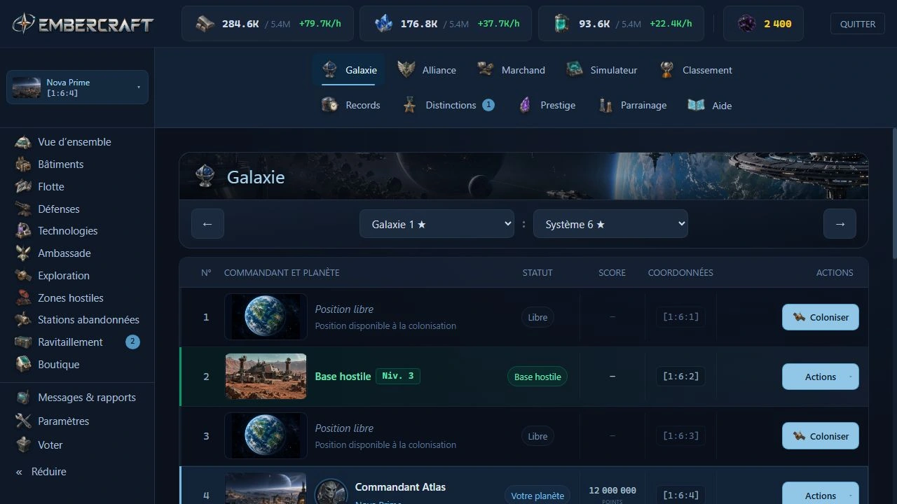 Explore une galaxie partagée